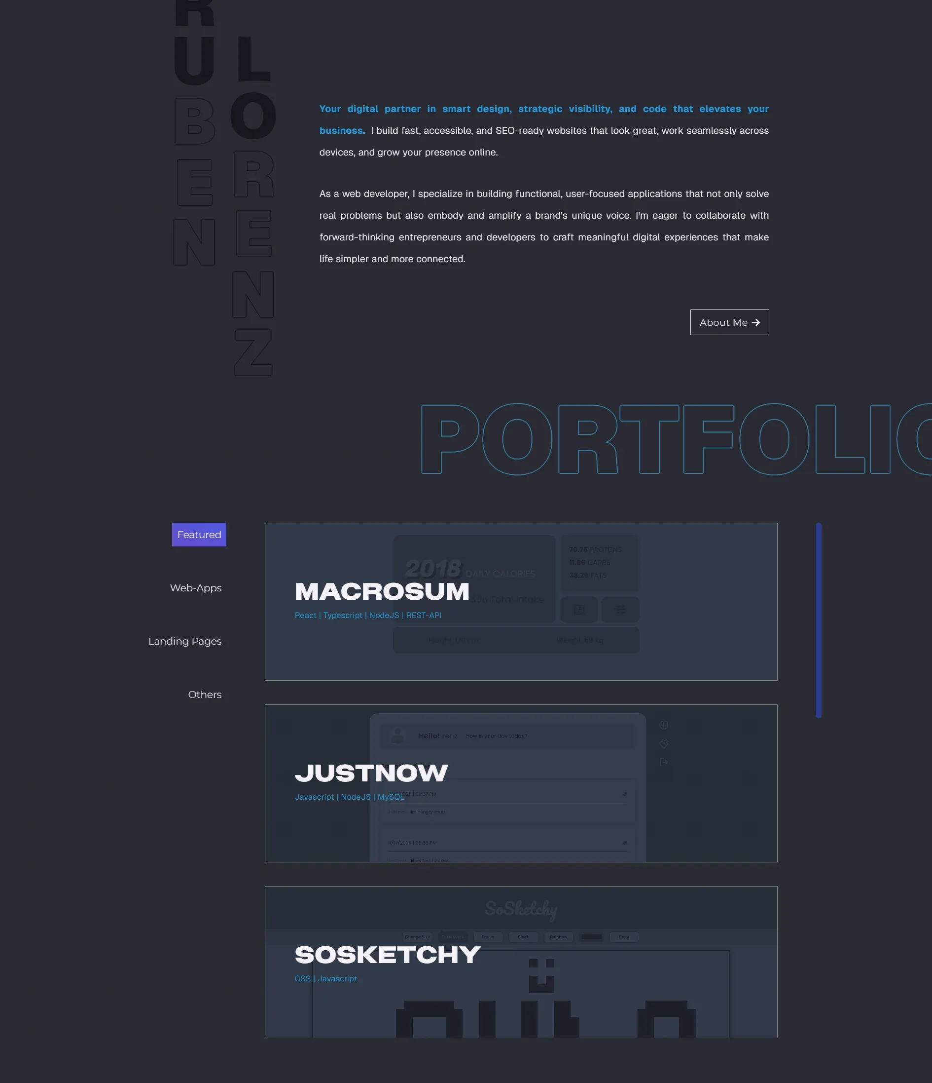 RULO Website image